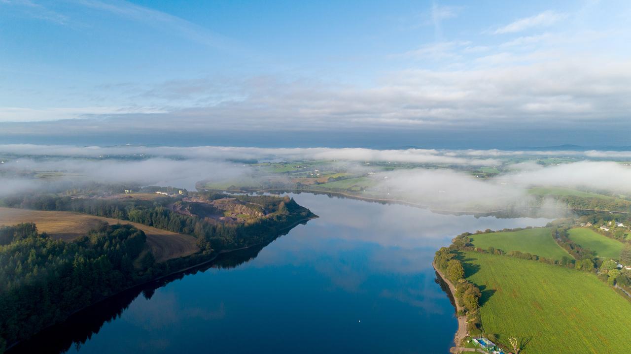Ariel view of A river basin for Innisacarra