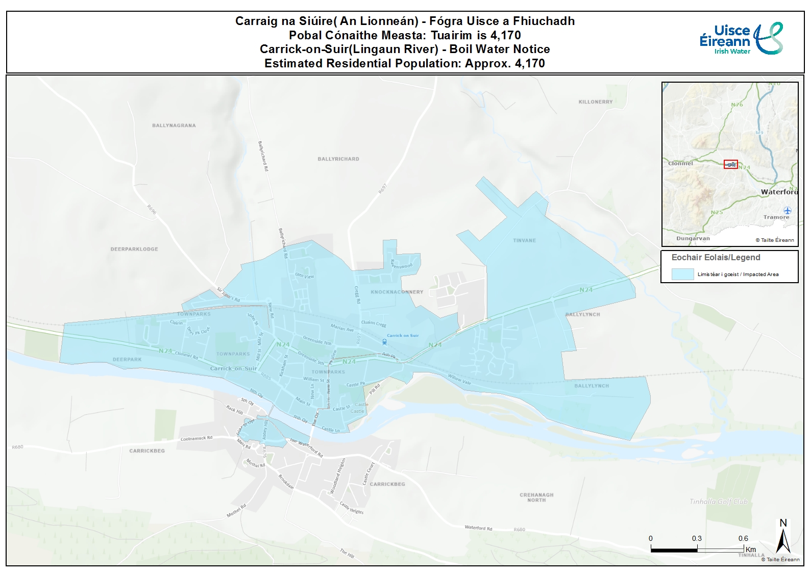 Carrick-on-Suir(Lingaun River)