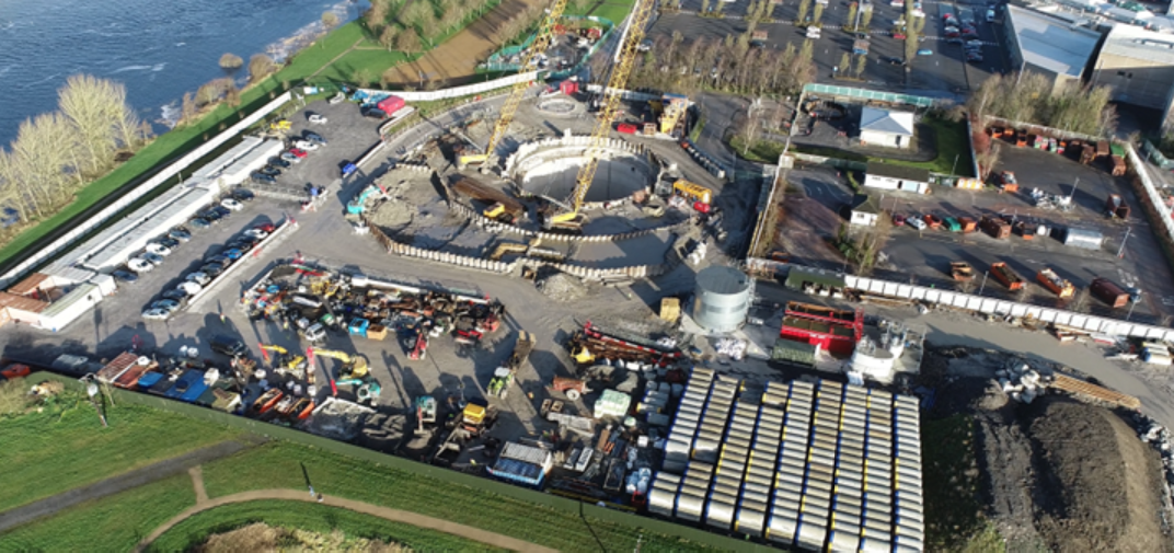 Construction in Golden Island