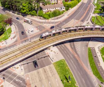 Sandyford Luas Bridge